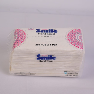 Pañuelos Faciales de 1 Capa, Blancos, Suaves, de Pulpa de Madera, Toallas de Mano, 250 Piezas para Uso Doméstico - Product Image 3