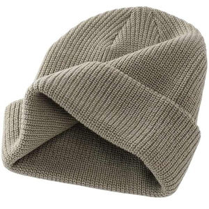 Bonnets en tricot jacquard personnalisés à revers pour l'hiver, pour marques de streetwear, vente en gros, fourniture en marque blanche - Product Image 5