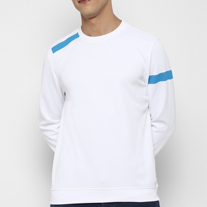 Sweat-shirt d'hiver pour homme le plus vendu, à manches longues, col rond, en tissu polaire uni, avec logo personnalisé, style sportif et décontracté - Product Image 1