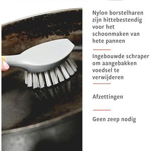 Set di Spazzole per Piatti in Bambù Be Tenacious, Spazzole Resistenti per Piatti, Pentole, Padelle e Ghisa, Include il Marchio Be Good Tenacious - Product Image 2