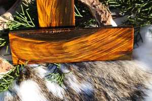 Plaque plate en corne de buffle, de bœuf ou de mouton pour poignées et montures optiques personnalisées - Product Image 2