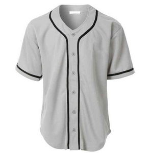 Vêtements de sport de haute qualité 100% - Uniforme de baseball pour hommes - Logo personnalisé - Uniforme de baseball noir avec matériau respirant - Product Image 5
