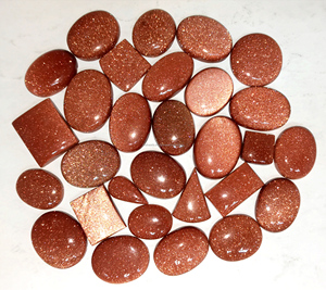Lote de Cabujones de Piedras Preciosas Naturales de Oro de la Mejor Calidad para Joyería de Cristal y Sanación - Product Image 1