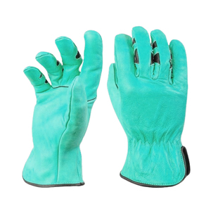Gants de sécurité antidérapants en cuir de chèvre pleine fleur de qualité supérieure, résistants, personnalisables avec logo, usage général quotidien - Product Image 3
