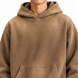 Ensemble survêtement décontracté pour homme, coupe ample, effet délavé, sweat-shirt et pantalon de survêtement, 2 pièces, streetwear d'automne - Product Image 3