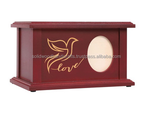 Nouvelles urnes funéraires en bois pour adultes, urnes funéraires en bois, taille personnalisée, fournitures funéraires - Product Image 2