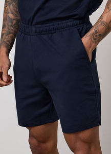 Shorts d'été élégants pour hommes, brodés, épais, personnalisables avec logo, décontractés, amples, 100 % coton - Product Image 2