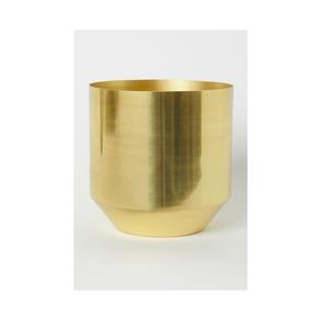 Pot à bougie en métal rond doré personnalisé, en acier inoxydable, pour aromathérapie, vente en gros d'usine - Product Image 1