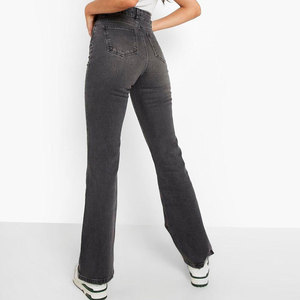 Pantalones vaqueros de algodón 100% al por mayor, más vendidos, para mujer, talla grande, transpirables, para uso en exteriores. - Product Image 2