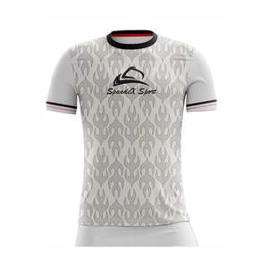 Uniformes de Fútbol Personalizados con Camisetas y Pantalones Cortos 100% Poliéster, Manga Corta, Uniformes de Entrenamiento OEM ODM con Logotipo Personalizado, Ligeros y Transpirables - Product Image 2