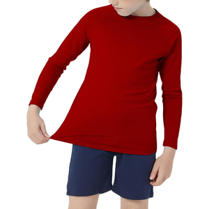 Customized Black Eco-Friendly Full Sleeve <b>Rash</b> Guard Swim <b>Vest</b> for <b>Kids</b> Boys and Girls-Breathable Anti-UV Customizable Color - Product Image 6