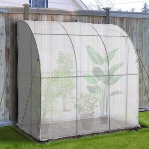 Grande Serra Moderna con Telaio in Acciaio Zincato, Legno, Metallo e PVC, Facile da Montare, per Giardini Domestici e Matrimoni - Product Image 1