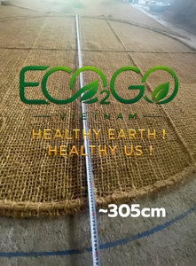 ร่มชายหาดพับได้กันน้ำ Eco2go Vietnam ผลิตจากใยมะพร้าวธรรมชาติ เป็นมิตรกับสิ่งแวดล้อม เหมาะสำหรับใช้ในสวนและโรงแรม - Product Image 4