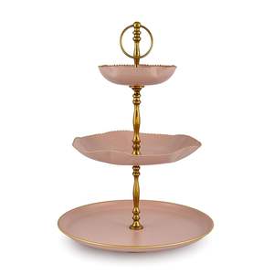 Support à gâteau luxueux en métal plaqué or, miroir, pour fête d'anniversaire, présentation de desserts, cupcakes, décoration de mariage - Product Image 6