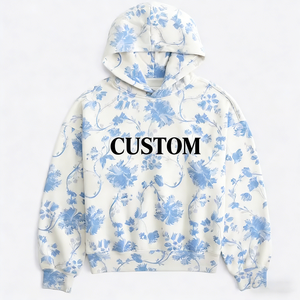 Conjuntos de Dos Piezas con Sudadera con Capucha de Manga Larga y Diseño Frontal con Logotipo Personalizado, Pantalones de Pierna Ancha de Cintura Alta y Silueta Suave - Product Image 6
