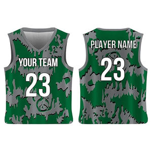 Camiseta de Baloncesto Personalizada para Hombre, Sin Mangas, Transpirable, de Secado Rápido, Antibacteriana, Anti UV, con Transferencia de Calor - Product Image 2