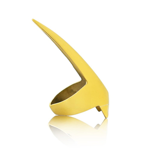 Hair Parting & Sectioning Ring Stainless Steel Finger <b>Tool</b> For Braiding Hair Pick For Precise Durable Product Uses For Salons - Product Image 1