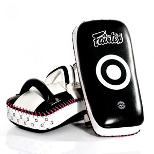 Equipo de Boxeo Fairtex y Kick Pad de Primera Calidad en Todos los Colores, para Muay Thai, con Cierre de Gancho y Bucle, 100% Cuero Vacuno - Product Image 1