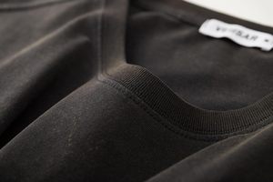 เสื้อยืดโอเวอร์ไซส์พรีเมียมสำหรับผู้ชาย ออกแบบเองได้ ผ้าคอตตอนหนานุ่ม สไตล์สตรีทแวร์ คอกลม เสื้อยืดเปล่า ผู้ผลิต รับผลิตแบบ OEM ODM - Product Image 5