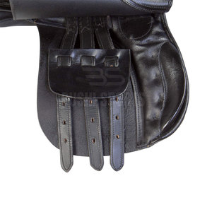 Silla de montar ligera de alto rendimiento con acabado de cuero de calidad y duradera para uso en establos - Product Image 4