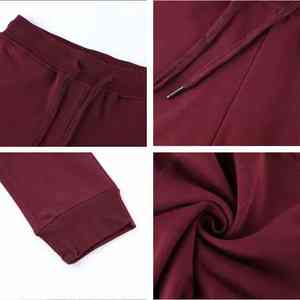 Trajes Deportivos Personalizados para Hombre OEM |   Conjunto de Sudadera con Capucha y Pantalones Deportivos High Street |   Ropa Deportiva Informal - Product Image 4