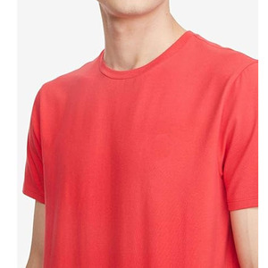 New Casual Blank Solid Front Customizable Printing Men's <b>Short</b> <b>Sleeve</b> O-Neck Knitted T-Shirts 100% Cotton Quick Dry Breathable - Product Image 5