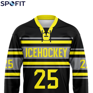 Breathable Ice Hockey Jersey with Custom Team Name and Player Numbers Full Sublimation Printed Professional Sports Apparel - Product Image 3