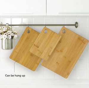 Tabla de Cortar de Bambú Reutilizable al por Mayor, Tabla de Cortar Rectangular Ecológica para Cocina, Carne y Verduras - Product Image 5