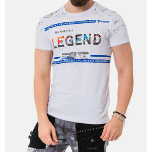T-shirt personnalisé avec logo, respirant, léger, séchage rapide, manches courtes, 100% coton, couleur unie, grande taille homme, usage quotidien - Product Image 4