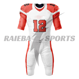 Tenues de football américain personnalisées pour équipes – Maillots de football américain sur mesure avec numéros de joueur imprimés par sublimation, respirants, pour les matchs - Product Image 5
