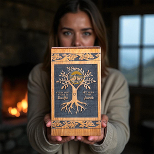 Handcrafted lifetree urn & Natural Wood Cremation Urn Ashes <b>Box</b> Artistic Funeral <b>Memorial</b> Keepsake by AYAANS - Product Image 4