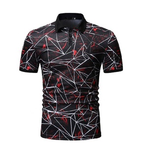 100% coton Logo personnalisé hommes pour polos nouveau Design grande taille respirant anti-boulochage motif solide brodé - Product Image 1