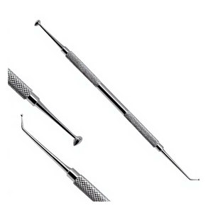 Polisseur dentaire à boule 27/29 pour composites, amalgames et plastiques – Instrument de restauration double extrémité en acier inoxydable - Product Image 1