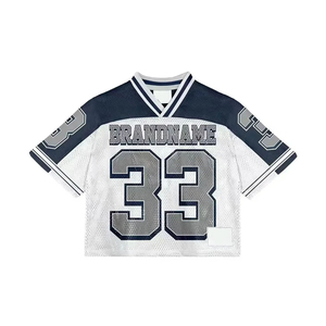 Camisetas de Fútbol Americano Personalizadas para Hombre, Unisex, Ligeras, Transpirables, con Logotipo Personalizado, Sublimación, Malla - Product Image 5