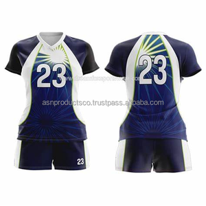 Customizable Long Sleeve <b>Athletics</b> Jersey Customizable Volleyball Team Uniform Set Printed Technics - Product Image 2