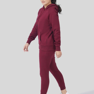 Ensemble décontracté unisexe tendance en viscose/polyester doux pour la détente et l'usage quotidien - Motif écossais écologique grande taille - Product Image 2