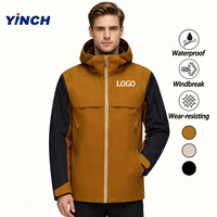 Veste d'extérieur unisexe personnalisée à capuche zippée, coupe-vent et imperméable, idéale pour l'escalade, la randonnée et l'usage urbain – Prix raisonnables