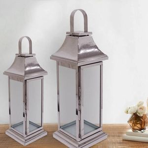 Attractive Iron Lantern For Living Room Dining Table Decorative <b>Candle</b> <b>Holder</b> Premium Home Decoration And Festive Celebrations - Product Image 2