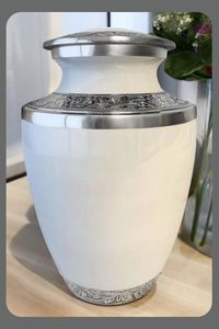 Urna de Aluminio de Construcción Duradera para Cenizas Humanas, Tamaño Adulto - Urna de Cremación Metálica de Larga Duración - Urna Resistente para Funeral - Product Image 6