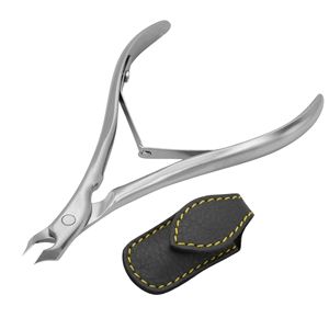 Wholesale Professional Salon Manicure Pedicure Premium High-Grade Durable Stainless Steel Curved Cuticle Nail Clipper Toenail - Product Image 1
