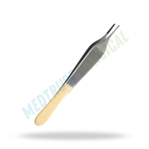 Pinza Quirúrgica Adson TC Delicada, Dentada, Tamaño Estándar, de Carburo de Tungsteno - Product Image 3