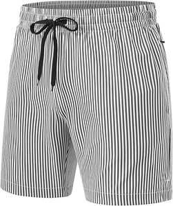 Shorts de Surf Casuales de Verano para Hombre, Tela de Lona de Spandex/Poliéster, Cierre con Cordón, Transpirables, Impermeables, de Secado Rápido - Product Image 3