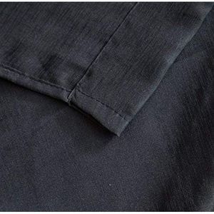 Set di 2 Pannelli per Tende Nere con Occhielli, 54 L x 84 L Pollici, Semi-Trasparenti in Voile, Filtranti la Luce, per Camera da Letto e Soggiorno - Product Image 2