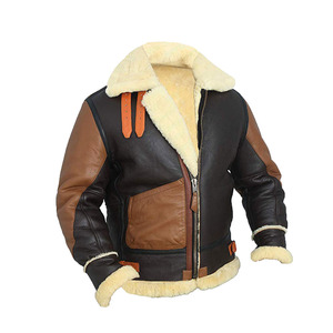 Chaqueta de cuero ancha para hombre con cuello alto y cremallera, color liso, estilo casual de motociclista para primavera, de Plankton's Handsome - Product Image 6