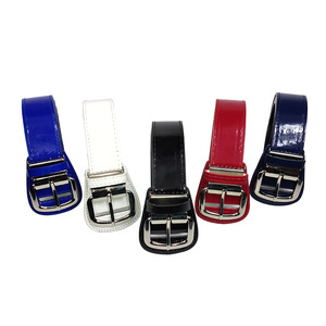 Ceinture décontractée en cuir véritable, couleur unie, en cuir de vachette, avec boucle rectangulaire argentée à double ardillon, durable, moulée en une seule pièce - Product Image 2