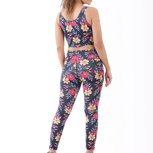 Ensembles de yoga sans couture pour femmes avec designs et logo personnalisés sur la taille, vêtements de sport antibactériens et à séchage rapide pour la salle de sport et le fitness - Product Image 5