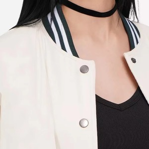 Veste universitaire personnalisée de haute qualité pour femmes, veste de style Letterman unisexe en coton brut, personnalisable - Product Image 6
