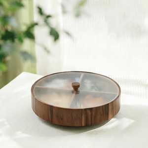 Handcrafted Eco-Friendly Wooden Designer Decorative Handicraft <b>Empty</b> Dry Fruits Sweets <b>Gift</b> <b>Box</b> Kitchen Portable Multifunction - Product Image 6