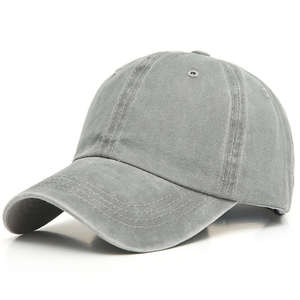 Gorra de Béisbol Personalizada de Alta Calidad para Mujer, Bordada, de Perfil Bajo, de Sarga de Algodón, Lisa, Desgastada, con Logotipo - Product Image 5