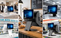 Sistema POS Inteligente 2026 con Wifi, Caja Registradora de Doble Pantalla, Sistema POS Todo en Uno para Comercio Minorista, Tiendas de Abarrotes y Tiendas de Ropa